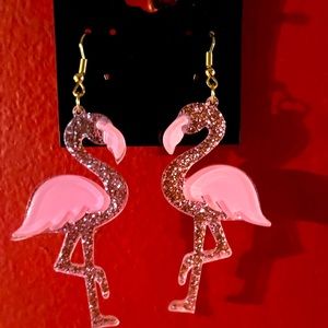 Flamingo Pierced Earrings